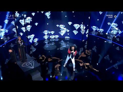 Γιάννης Αθητάκης και Ζωζώ Σαπουντζάκη τραγουδούν Diamonds Are Forever| J2US 28/11/2020 | OPEN TV