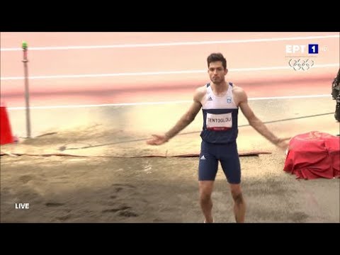 Το άλμα του χρυσού ολυμπιονίκη Μίλτου Τεντόγλου στα 8,41 μέτρα!