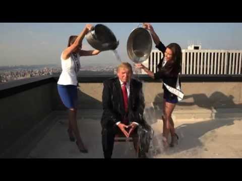 Donald Trump ALS Ice Bucket Challenge
