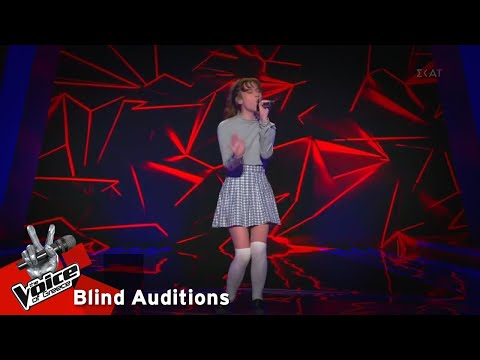 Ελιόνα Σαχπαζίδου - Dangerous Woman | 12o Blind Audition | The Voice of Greece